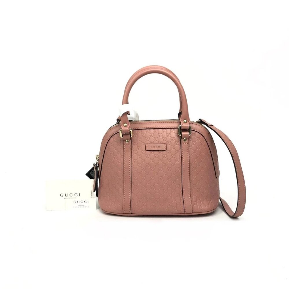 Authentic Gucci MicroGuccissima Mini Dome Two way Bag